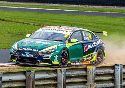 BTCC #18 Senna Proctor Hyundai i30N Team Vertu Croft Circuit August 2025 A3Print