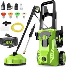 Pressure Washers, Jet Washers 135Bar Max Pressure, Flow Rate: 500 l h, Area Cove