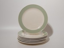 MODERNARIATO DEL 1946 VILLEROY&BOCH METTLACH SERVIZIO 6 PIATTI CERAMICA DESSERT