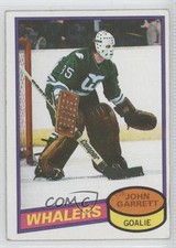 1980-81 Topps Scratched John Garrett #77 1s7
