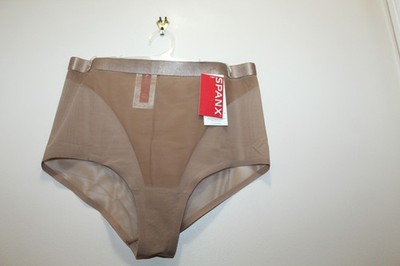 Spanx Cafe Au Lait Cheeky Hipster Panties Supersmooth SheerSense Sz M