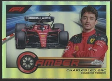 2023 Topps Chrome Formula 1 F1 Camber CHARLES LECLERC #CAMCLI Ferrari