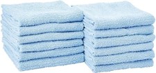 Simpli-Magic Cotton Hand Towels, 12 Pack, 16  x 27  , Blue 16 in x 27 in,