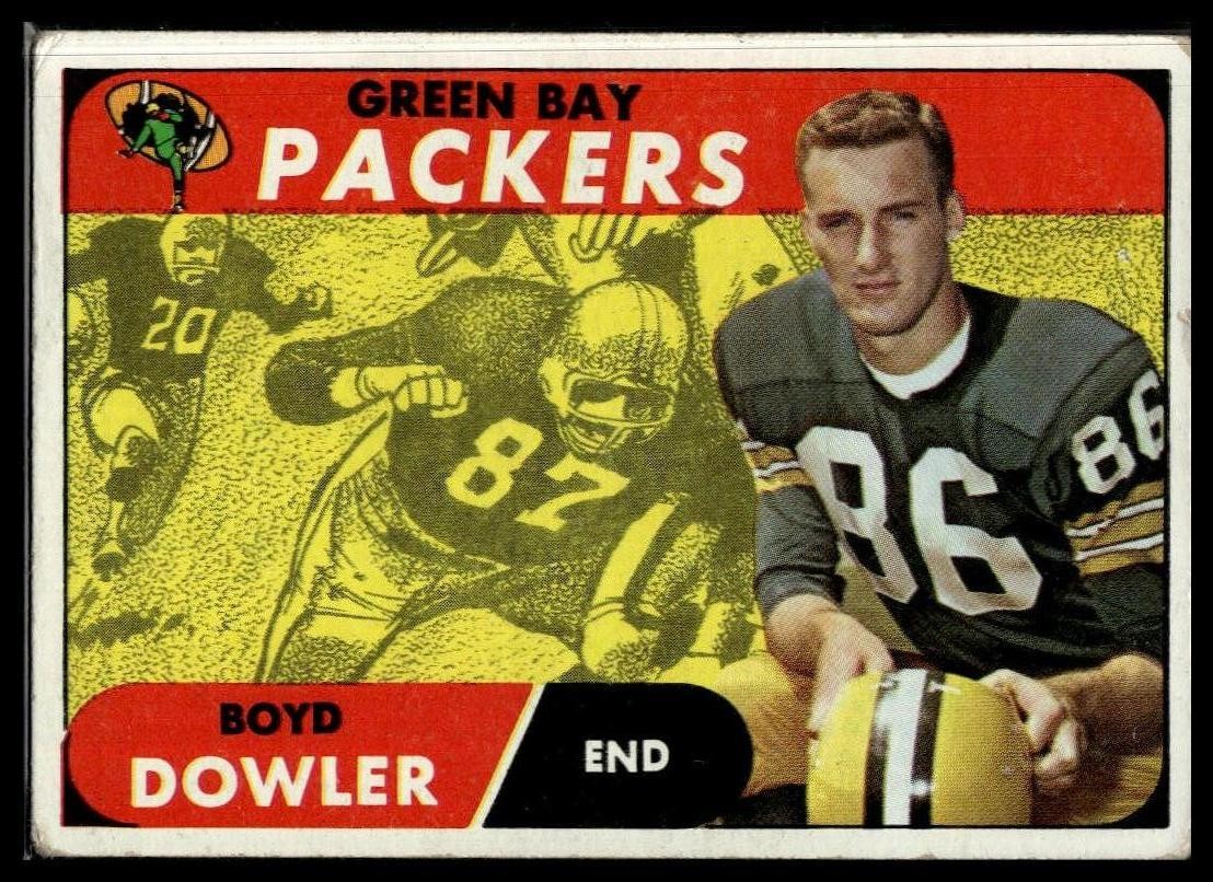 1968 Topps #105 Boyd Dowler