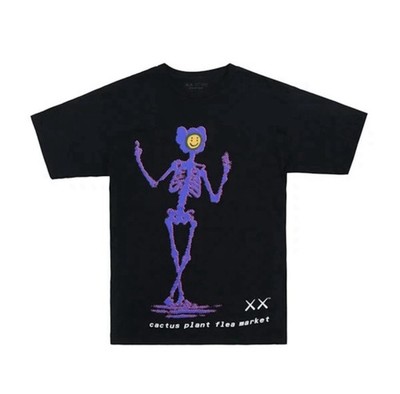KAWS x Cactus Plant Flea Market Tee Black