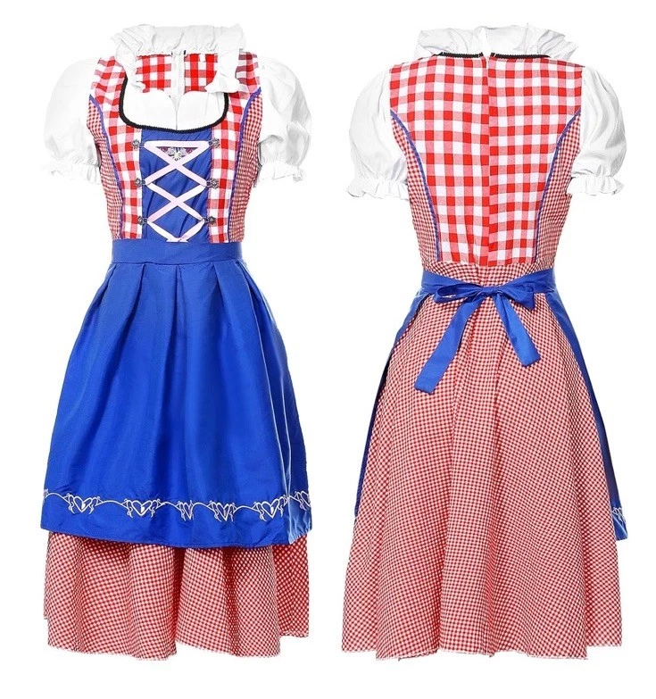 Women’s German Dirndl Dress / Costume, Octoberfest, Bavarian Size XL 🍺 — 第 2/2 张图片