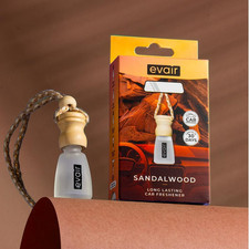 Sandalwood Scent for Car Air Freshener  Hanging Air Fresheners with Wooden Diff