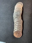 WALKING LIBERTY HALF DOLLAR ROLL  90% SILVER