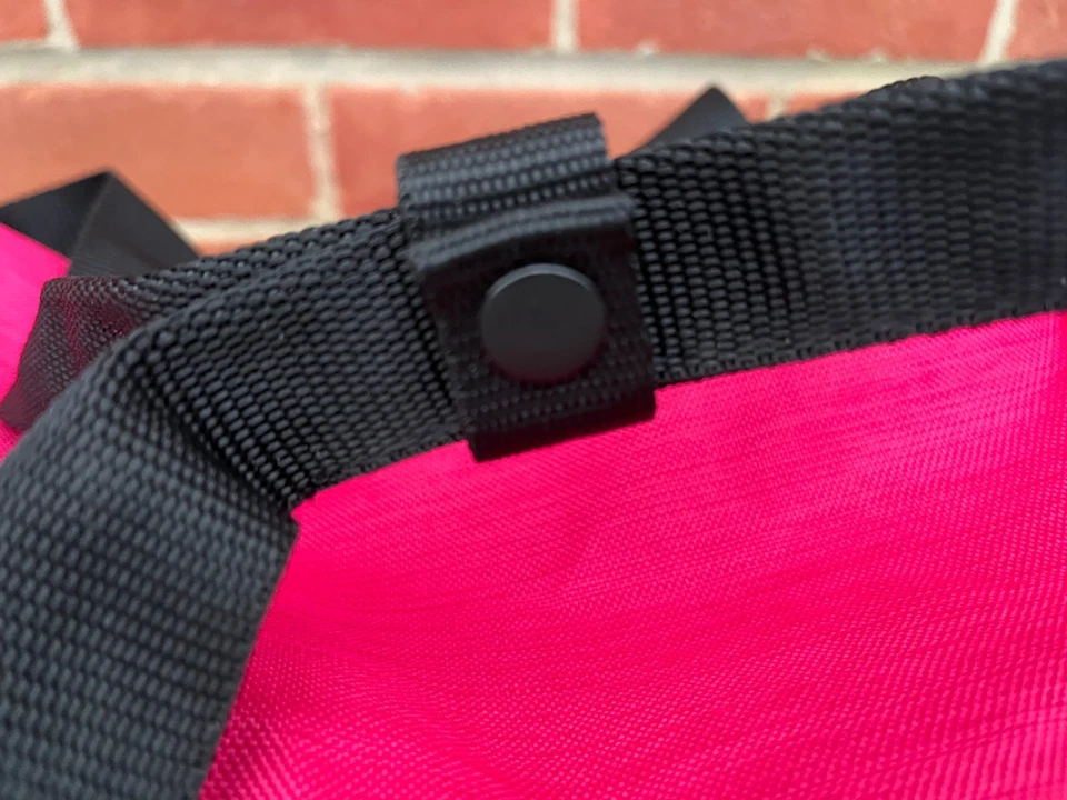 Nike Hot Pink Bag Gym Workout Exercise Travel Weekender Duffle & Shoulder Strap - Image 3 of 4