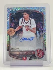 OZIYAH SELLERS 2025-26 BOWMAN CHROME 1ST ROOKIE RC AUTO SPECKLE /299 Q3882