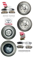 2010-2015 LEXUS RX350 RX450H OEM GENUINE FRONT & REAR BRAKE ROTORS & TCMC PADS
