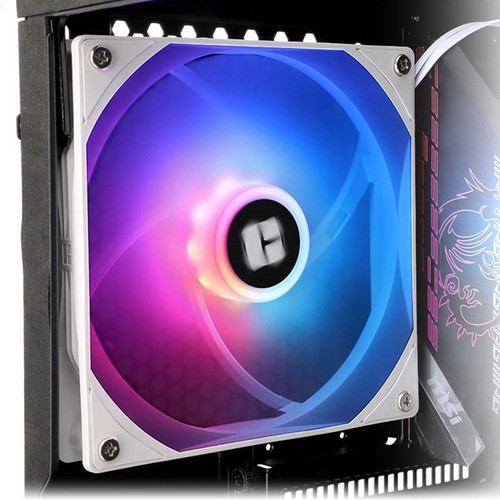 Boîtier PC Ventilateur CPU 14 cm ARGB -C14CW-S Prend en charge le Moth4425 - Photo 4/10