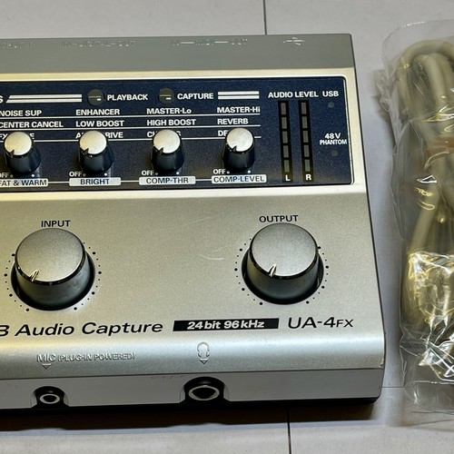 EDIROL UA-4FX Roland USB audio/MIDI interface Japan EX Tested - Picture 3 of 9