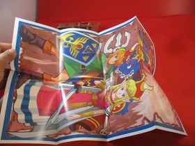 Zelda Legend of Link Nintendo NES COMPLETO con Caja Manual Mapa Flashback Edici&oacute;n Limitada