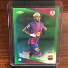 Topps Chrome UCC Lamine Yamal Green /99 FC Barcelona #10
