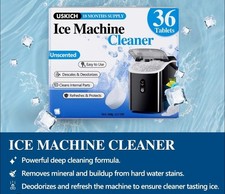 USKICH Ice Machine Cleaner Descaler Tablets-36Pack Ice Maker Cleaner Compatib...