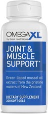 Omega XL 300 Capsules Green Lipped Mussel Joint  Muscle Relief Supplement