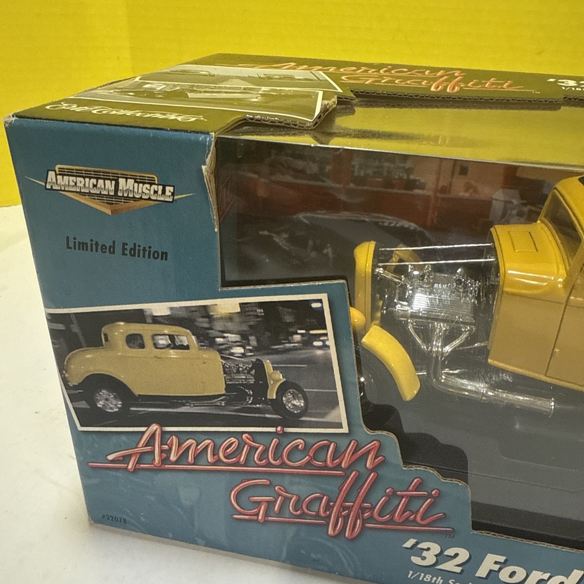 【絶版 限定】 Ertl '32 Ford Deuce Coupe 1/18 ERTL 1932 '32 Ford Deuce Coupe American Graffiti Movie 1:18