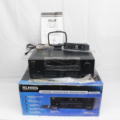 KLH R5100 5.1 Channel Home Theater Stereo AM FM Receiver New Open Box