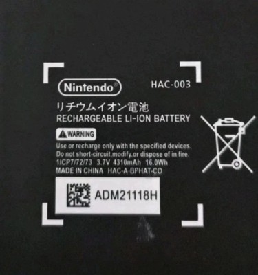 NEU Original Nintendo Switch Akku HAC-003 HAC-001 Ersatzakku Batterie HAC003 003