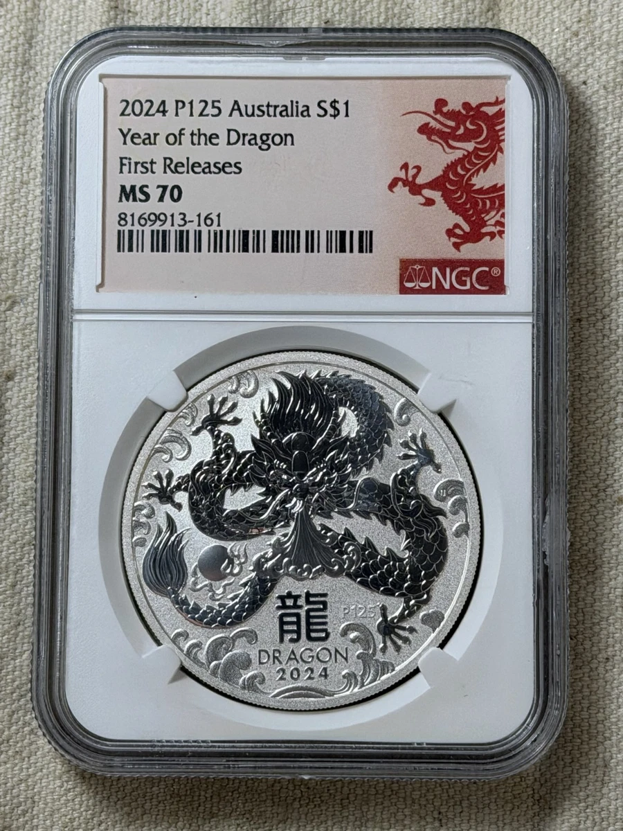 Australian Lunar MS 70 NGC Certified Silver Bullion Coins for sale