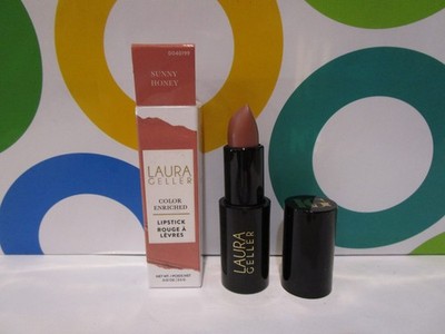 LAURA GELLER ~ MODERN CLASSIC CREAM LIPSTICK ~ SUNNY HONEY ~ 0.12 OZ