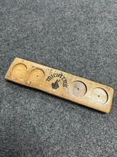 Michter’s Whiskey Flight Board Barrel Stave Tasting Barware Distillery Kentucky