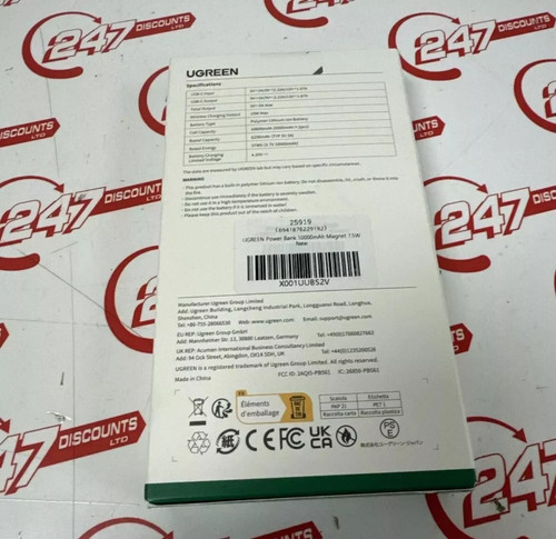 Nexode Magsafe Power Bank 10000Mah Magnetic Wireless Power Bank PD 20W SEALED - 第 2/2 張圖片
