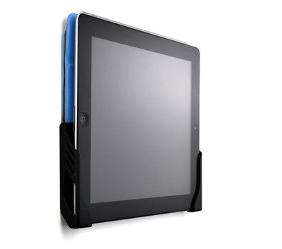 Damage free Universal Tablet Wall Mount Dock iPad 1 2 3 4 Air Air 2 Black 3M Adh