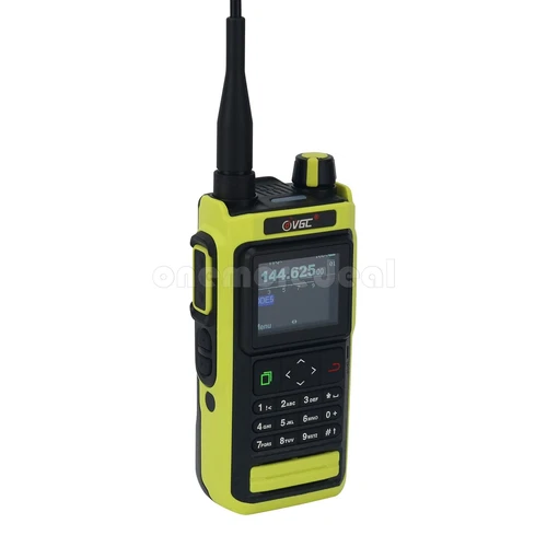 VR-N76 IP67 Portátil UHF VHF Doble Banda IP67 2 Vías Radio Bluetooth GPS APRS/BSS - Imagen 9 de 56