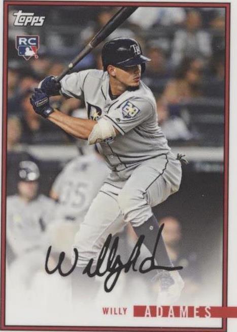 2018 Topps On Demand Rookie Year in Review - Willy Adames #20 - 1 of 1