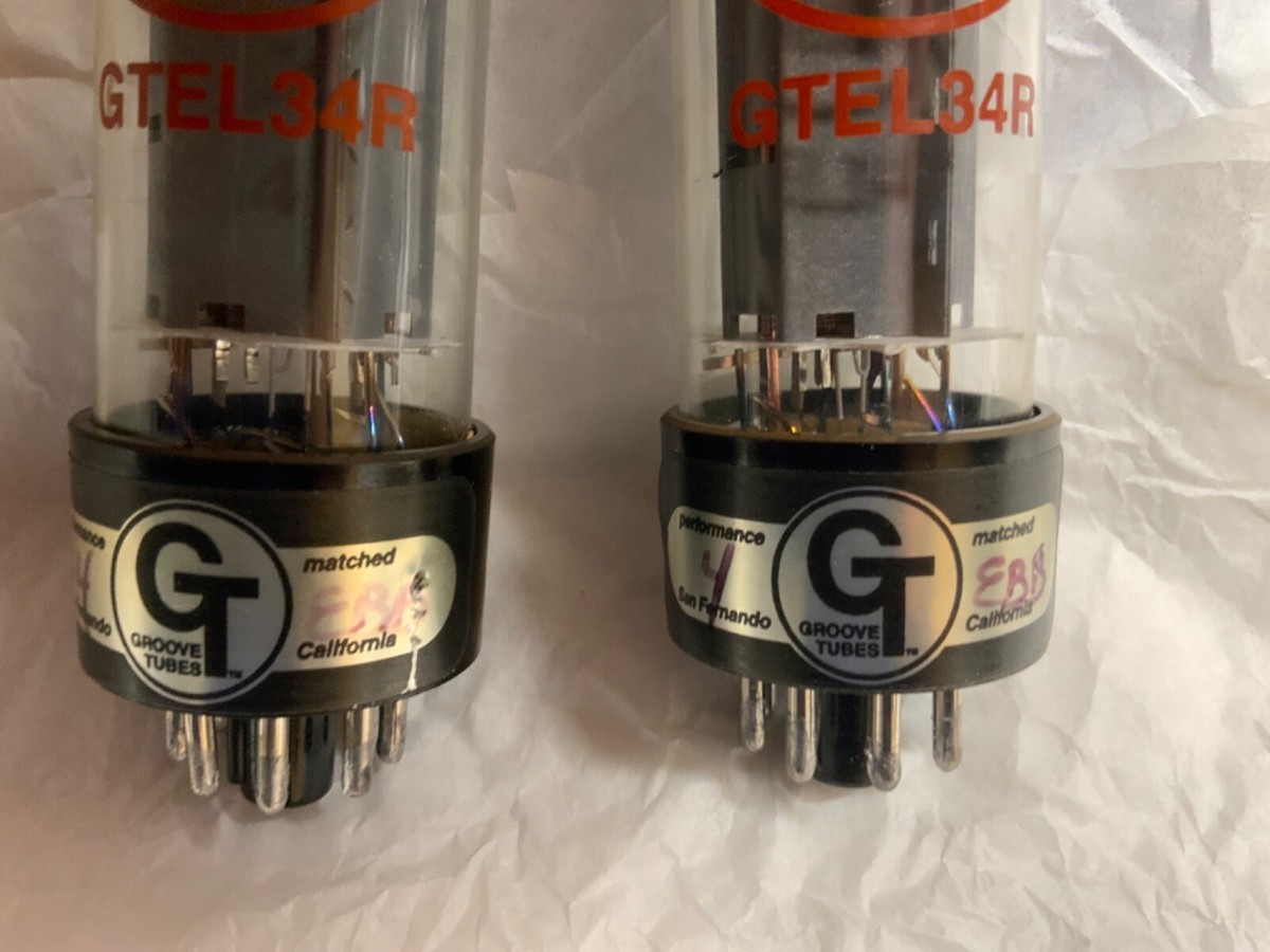 新品 未使用 Groove Tubes GT-EL34Ls 2本組 マッチドペア Groove Tubes® GT EL34 Tubes – Fender