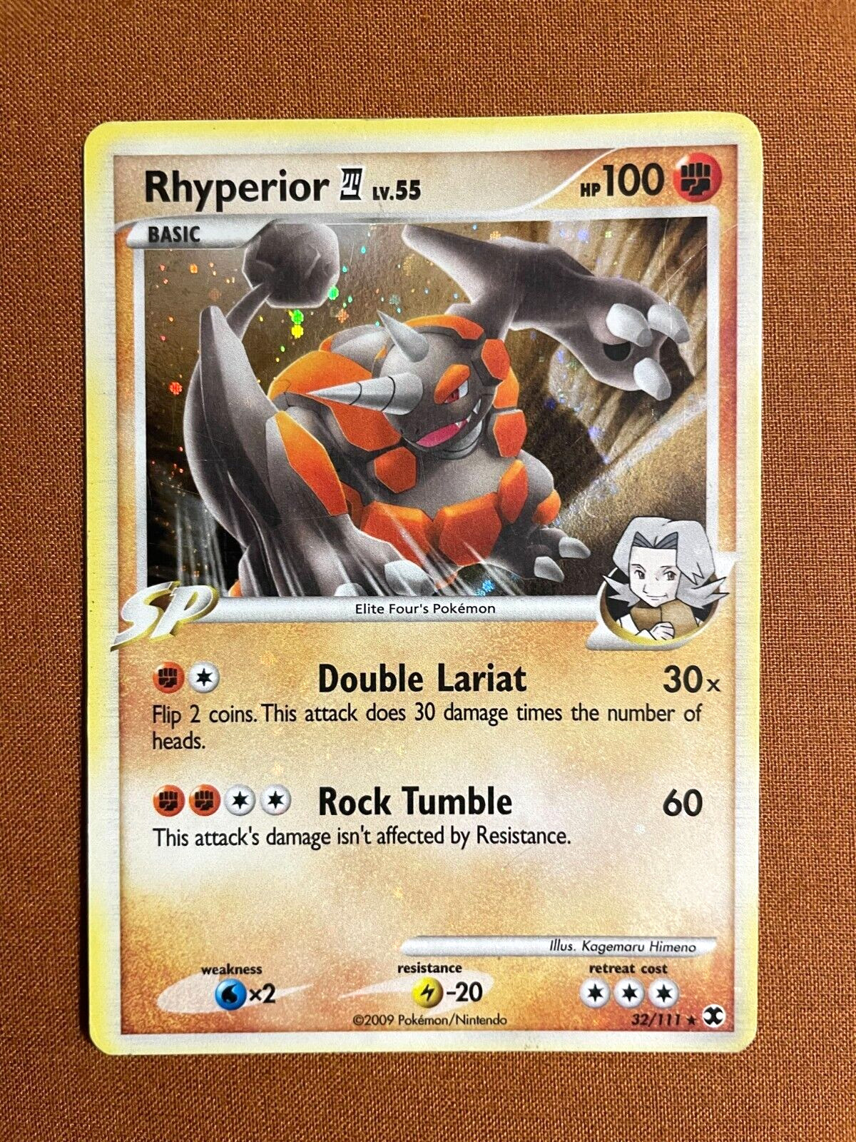 Rhyperior E4 Rising Rivals Cosmos Holo Rare 32/111, Pokemon Card, MP