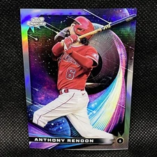 2022 Topps Cosmic Chrome  Anthony Rendon Star Gaze #15 Los Angeles Angels