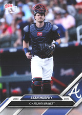 Sean Murphy Baseball Card 2024 Topps Now Road to Opening Day Atlanta Braves