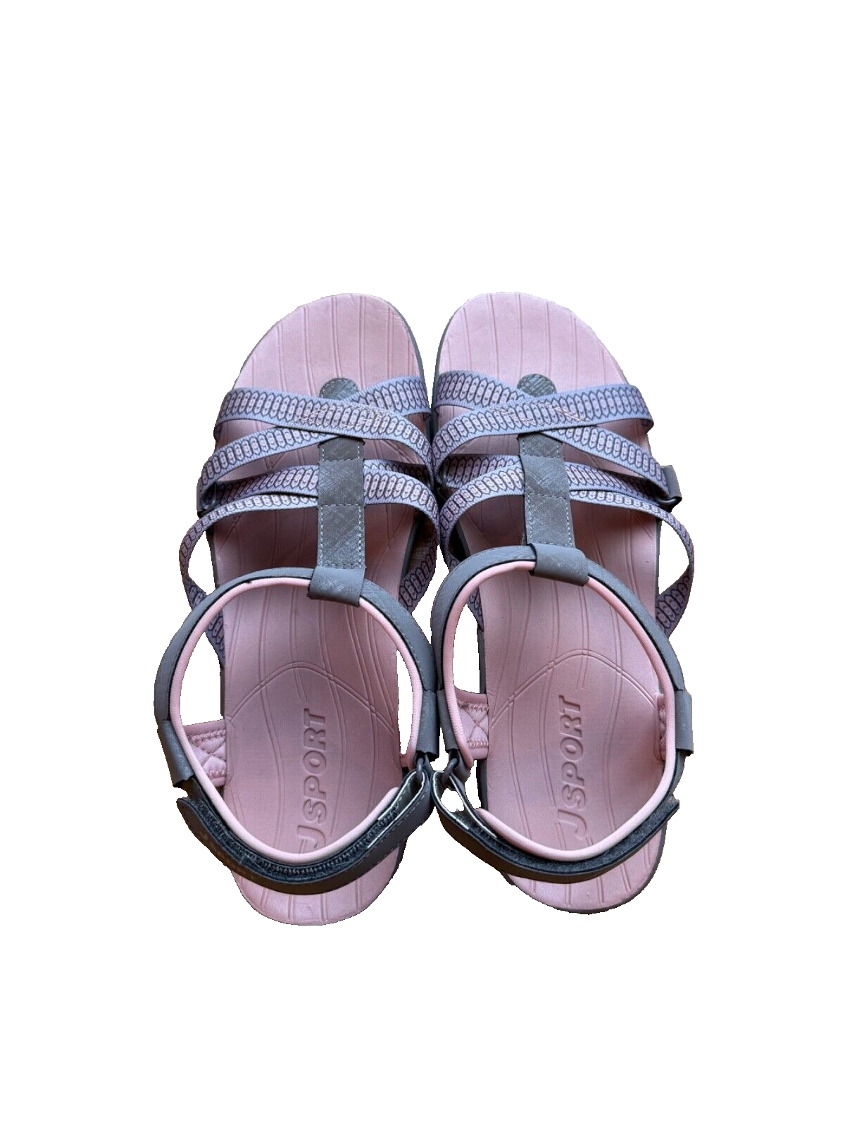 APL Jsport Sandali Donna Kaia con Cinturino Regolabile Grigio Rosa Taglia 10M