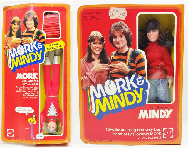 mork and mindy doll
