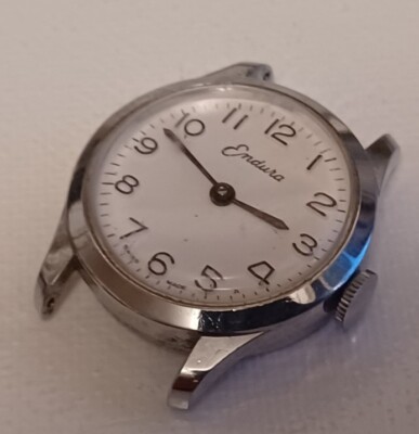 Vintage Endura Watch Womans 26mm Swiss