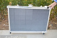 Full Aluminum Radiator For Nissan Skyline S13 CA18 R32 GTS GTR 44mm 3 Row Manual