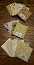 14 Tans Designs by The Piece Fat Quarters 