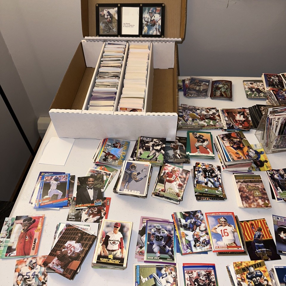 Sports Card BULK (1000 misc card lots) Collection - Baseball Basketball ...