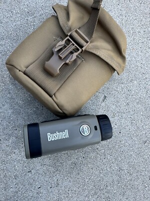 Bushnell Elite 1 Mile CONX Laser Rangefinder 7x26mm ARC w/ Tan Pouch