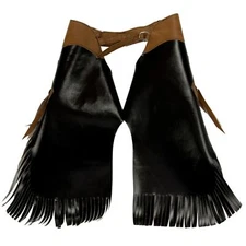 Big Time Rodeo Youth Black and Tan Chaps 50562107