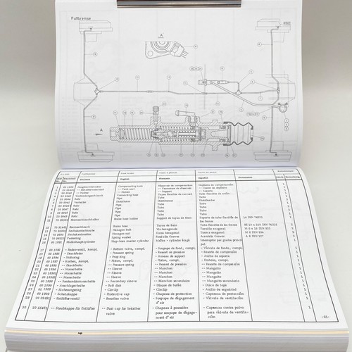 Zettelmeyer Knicklader ZL 500 Ersatzteilliste Ersatzteilkatalog Reparatur - Picture 7 of 8