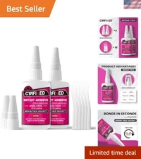 4 oz. Waterproof Cyanoacrylate Super Glue - Fast Bonding for DIY and Repairs