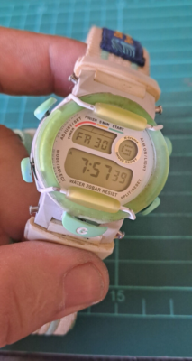 Rare Vintage 1999 Casio BabyG BG-370 Mod.1644 *Surfrider Fondation 