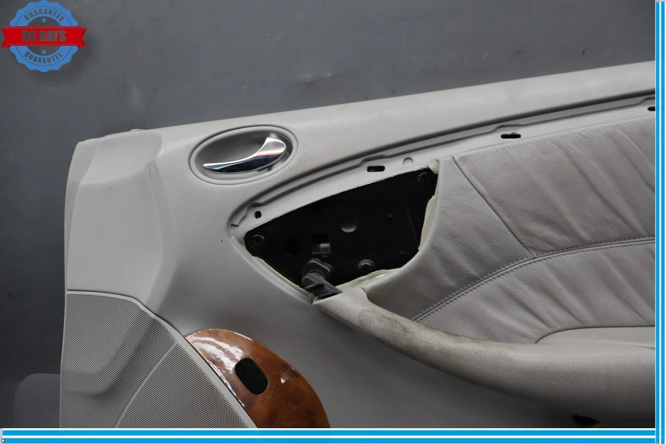 03-05 Mercedes CLK500 CLK320 W209 Right Side Interior Door Panel Gray Oem - Image 4 of 4
