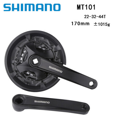 Shimano Altus FC-MT101 3x9 Kettensatz 22/32/44T 170mm Vierkant Hyperglide Fahrrad