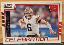 2022 Panini Score Celebration Baker Mayfield #C-BM
