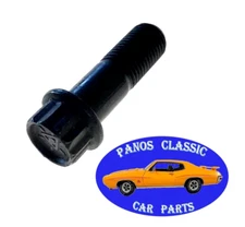 68-79 GM Steering Rag Joint Flange Bolt Gear Box 3/8-24 x 1-3/16" Black 1pc 343